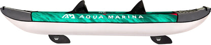 Aqua Marina Laxo - 320 Recreational 2 Person Kayak | Heavy Duty Inflatable Kayak 2 Person